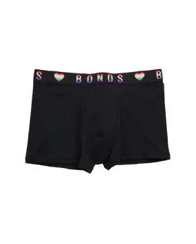 10 x Bonds Mens Guyfront Pride Trunk Underwear Undies Black