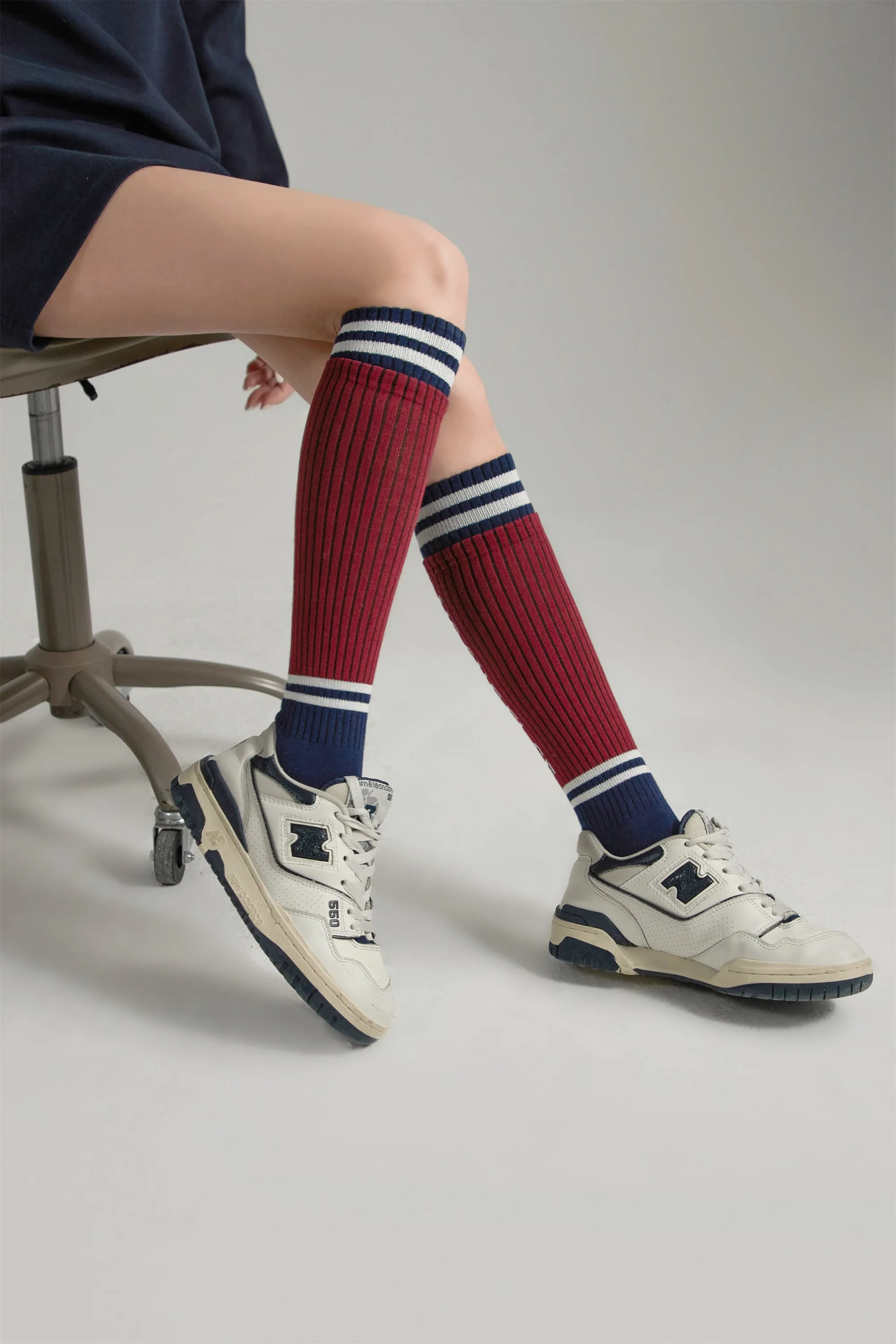 2-Layer Mid-Calf Sports Socks