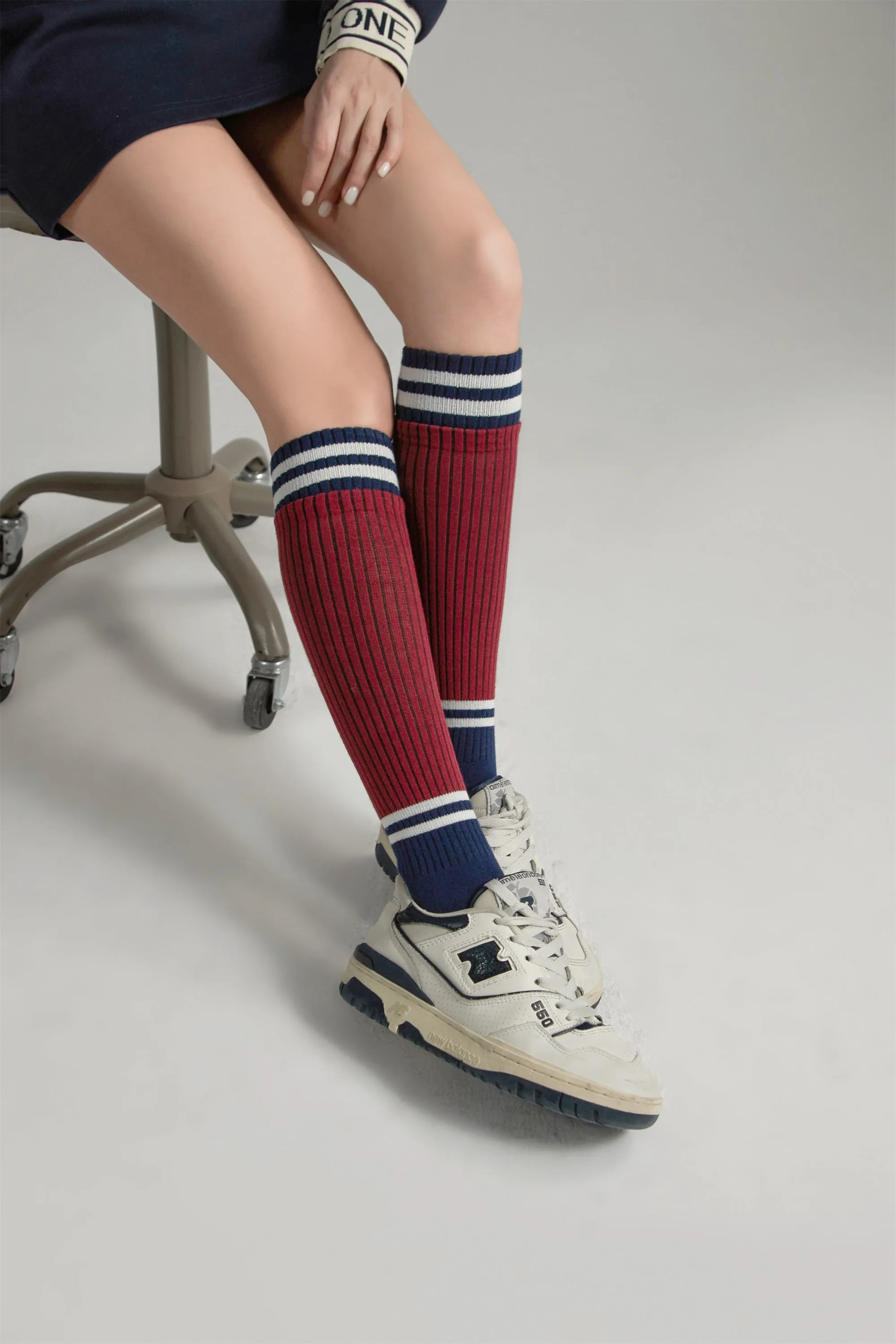 2-Layer Mid-Calf Sports Socks