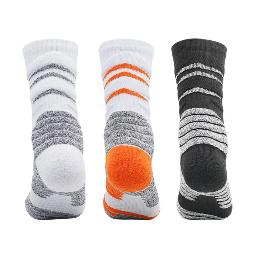 3 Pack Anti Slip Padded Socks Mens and Kids size