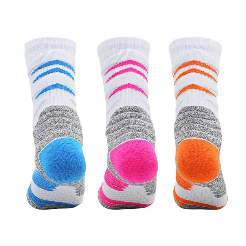 3 Pack Anti Slip Padded Socks Mens and Kids size