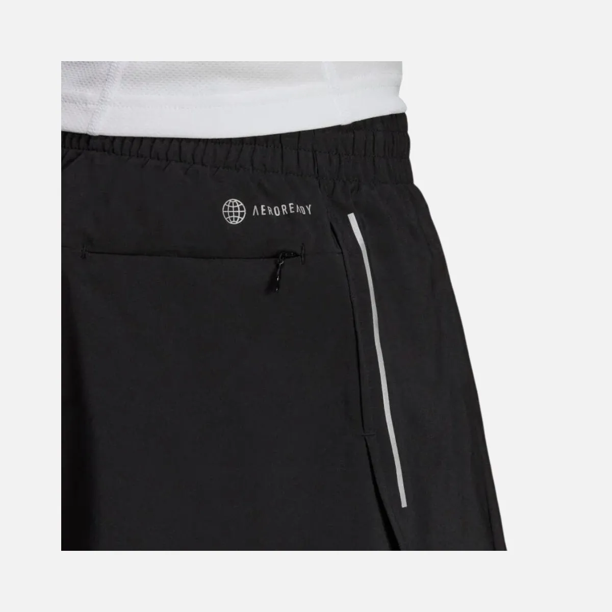 Adidas Own The Run Split Men Running Short -Black