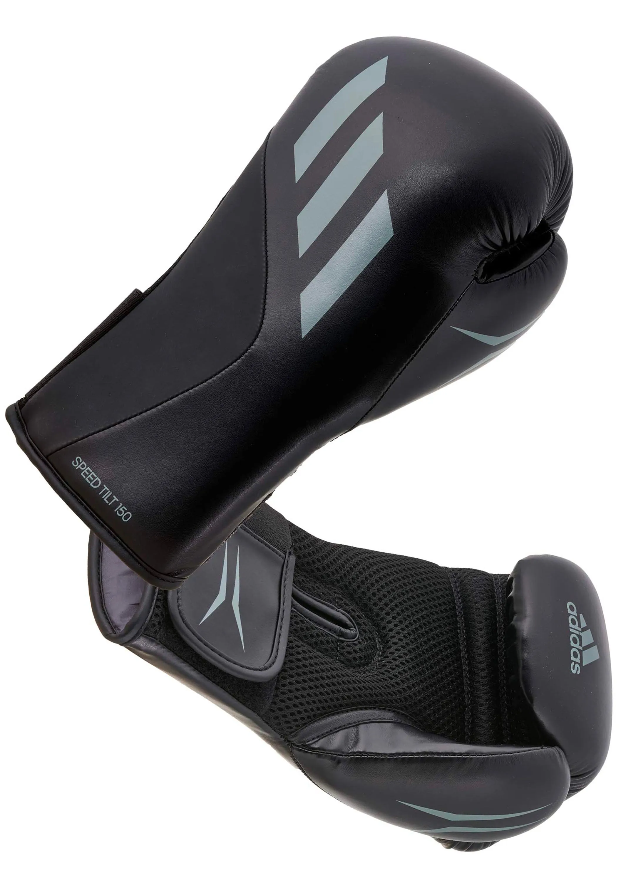 Adidas Speed Tilt 150 Boxing Gloves Black  <br> SPD150TG-BBG BLACK