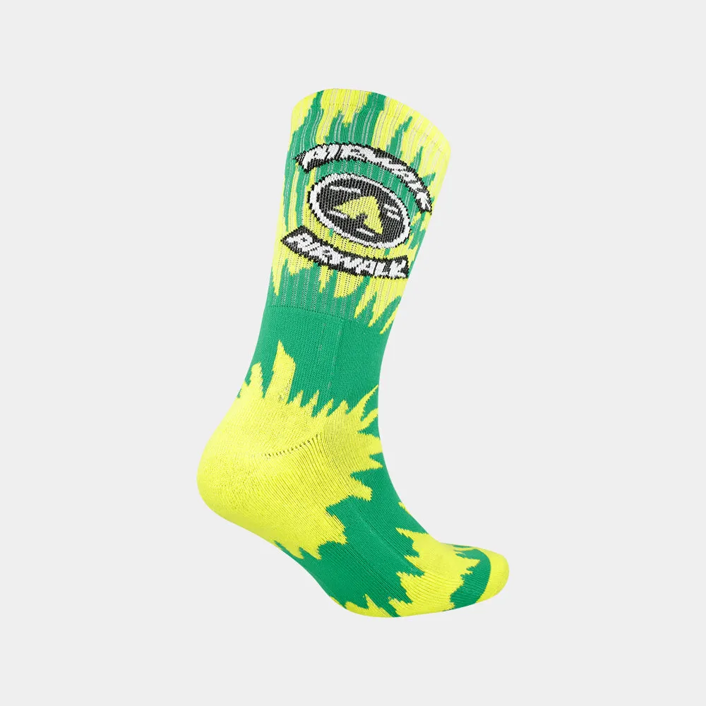 Airwalk Unisex 3 Pack Logo Sock Green/Multi _ 181761 _ Green