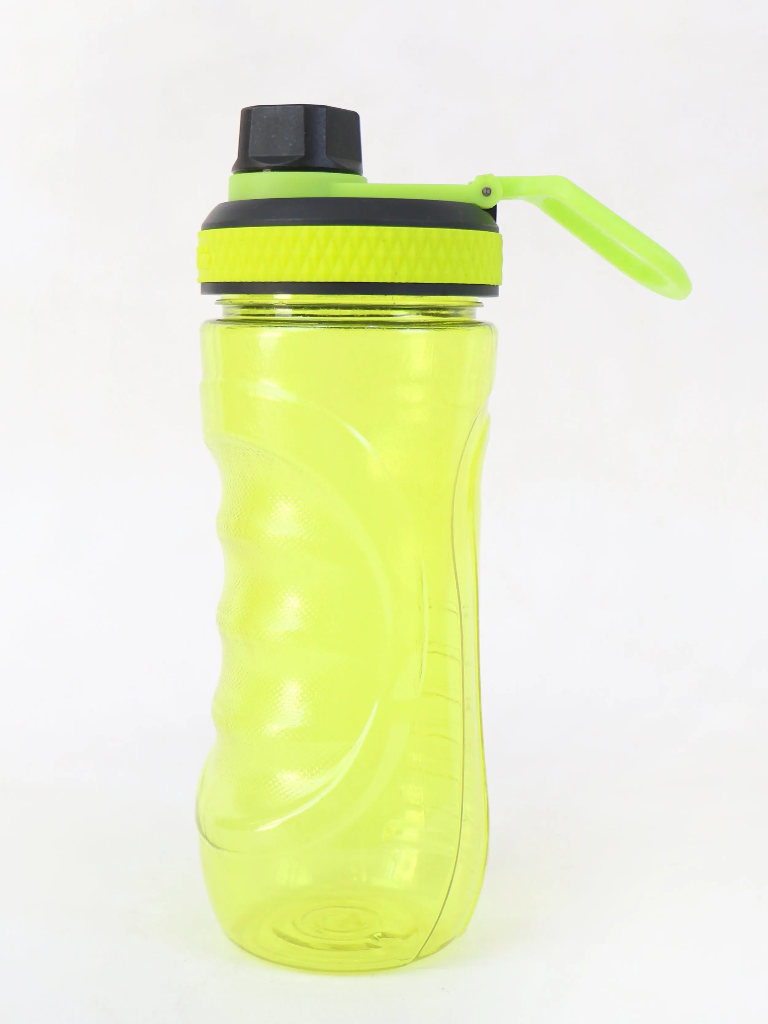 Aqua Sip Sports Transparent Water Bottle Green