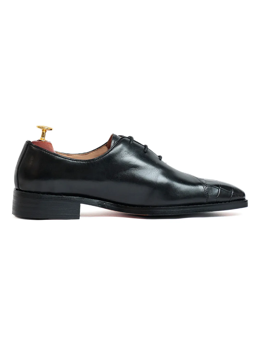 Aristo Croc Laceup Black