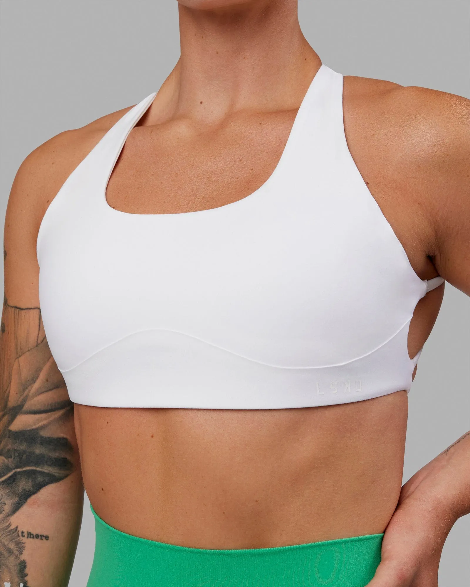 Aspire Sports Bra - White