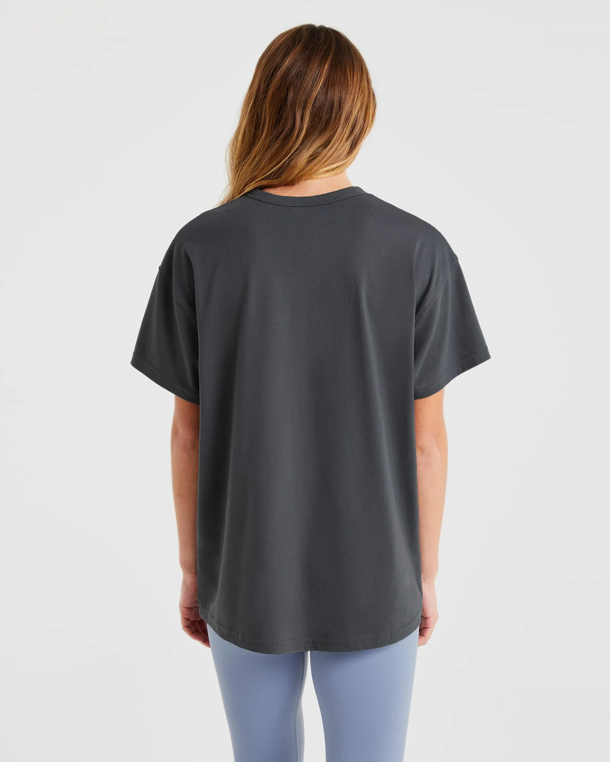 AYBL Sports Oversized T Shirt - Charcoal