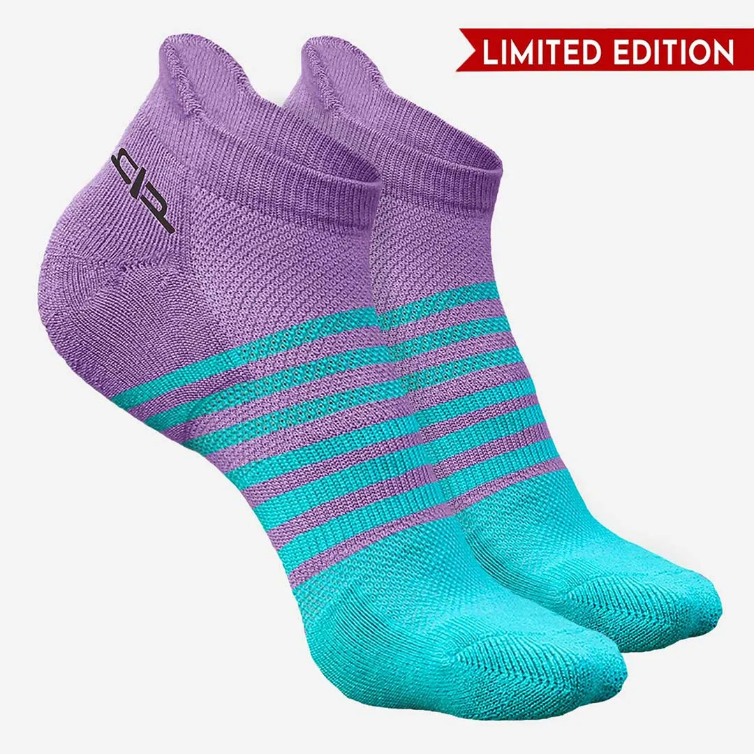 Bamboo Men Ankle Socks (Striped) - 2 Pairs