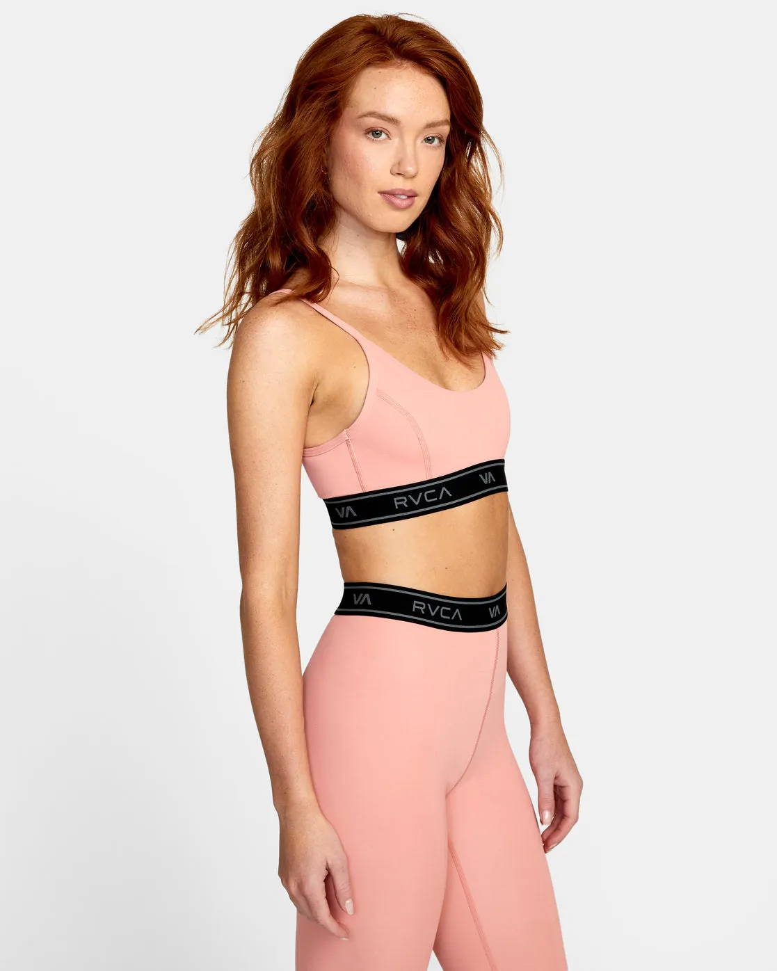 Base Sports Bra - Rose