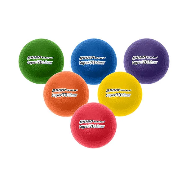 Champion Sports Rhino Skin Super 70 Baseball - 2.75" (Set of 6)