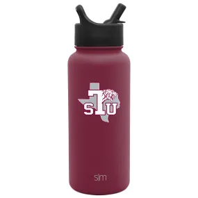 Collegiate Summit Water Bottle with Straw Lid