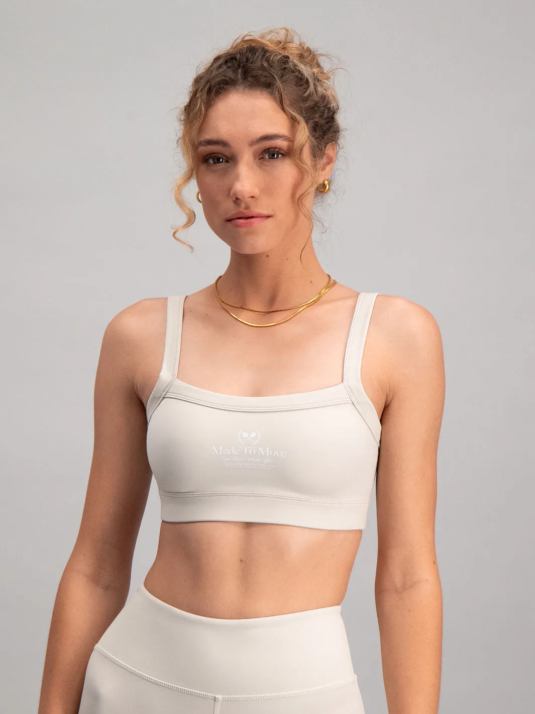 Core Sports Bra - Vanilla