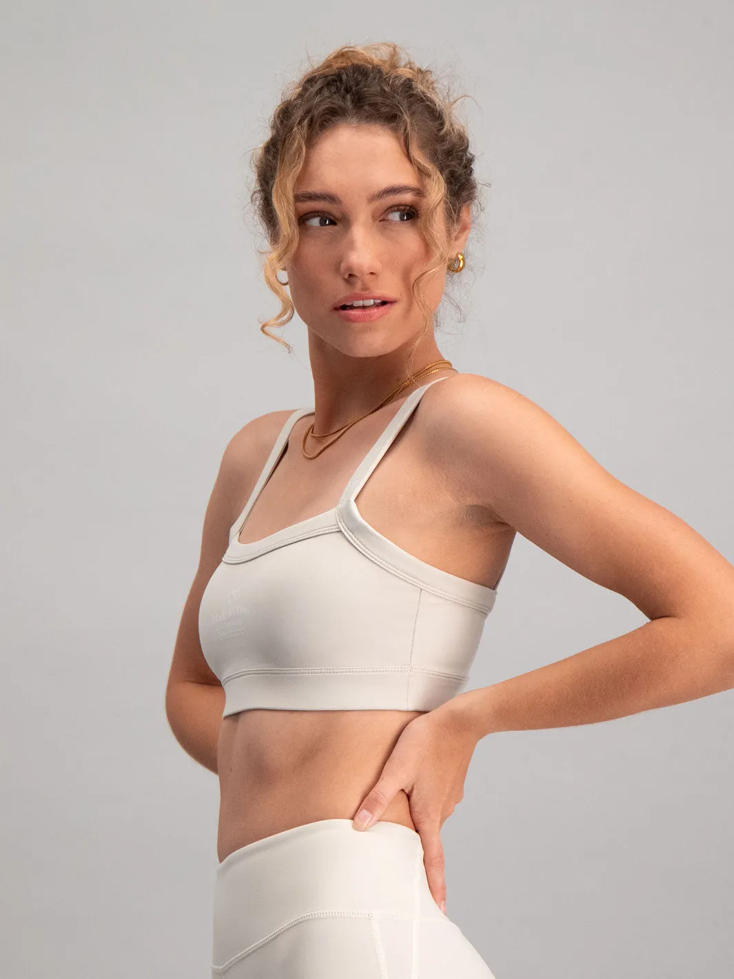 Core Sports Bra - Vanilla