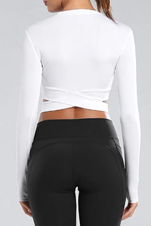 Cross-belt Crop top Series(Black)