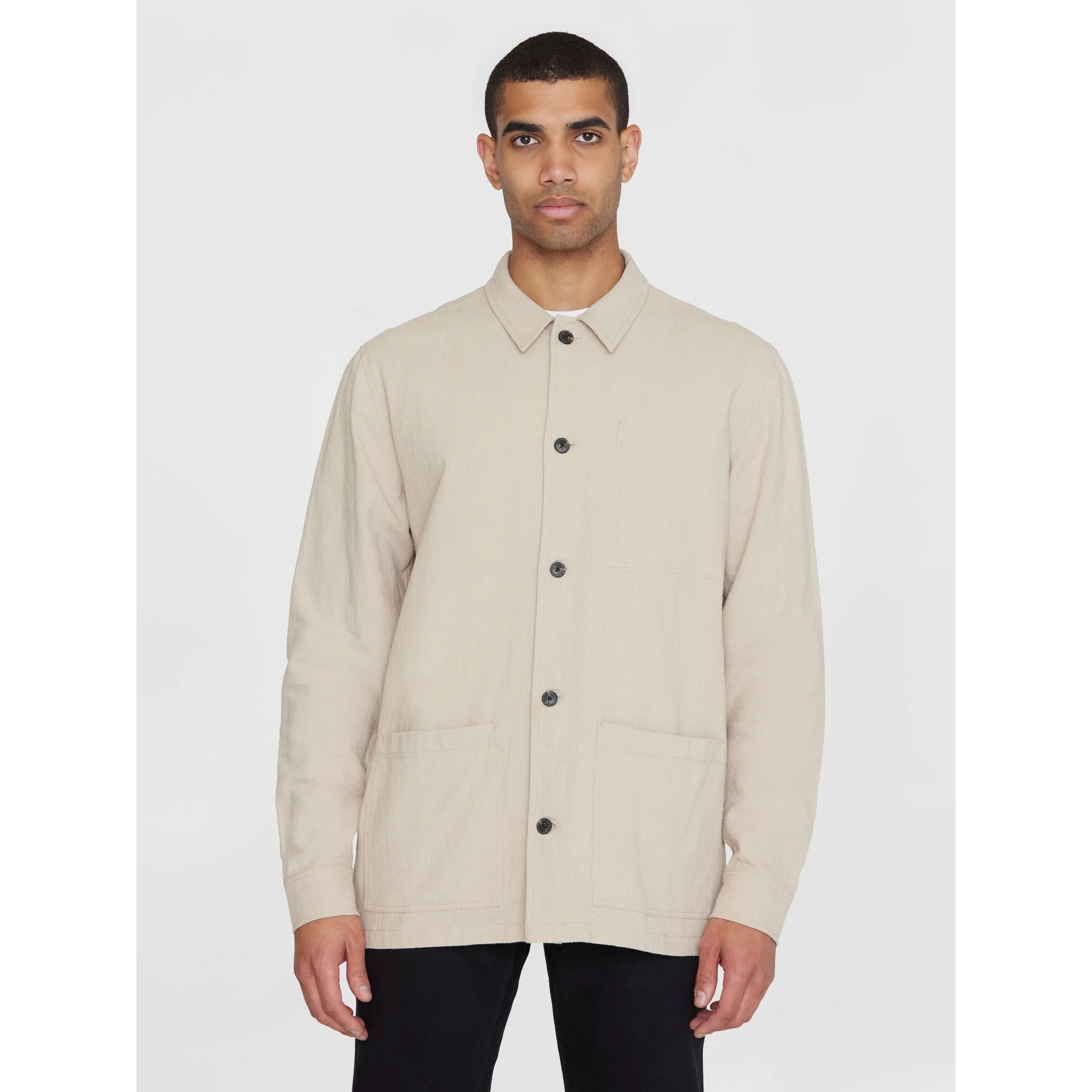 Crushed Cotton Overshirt