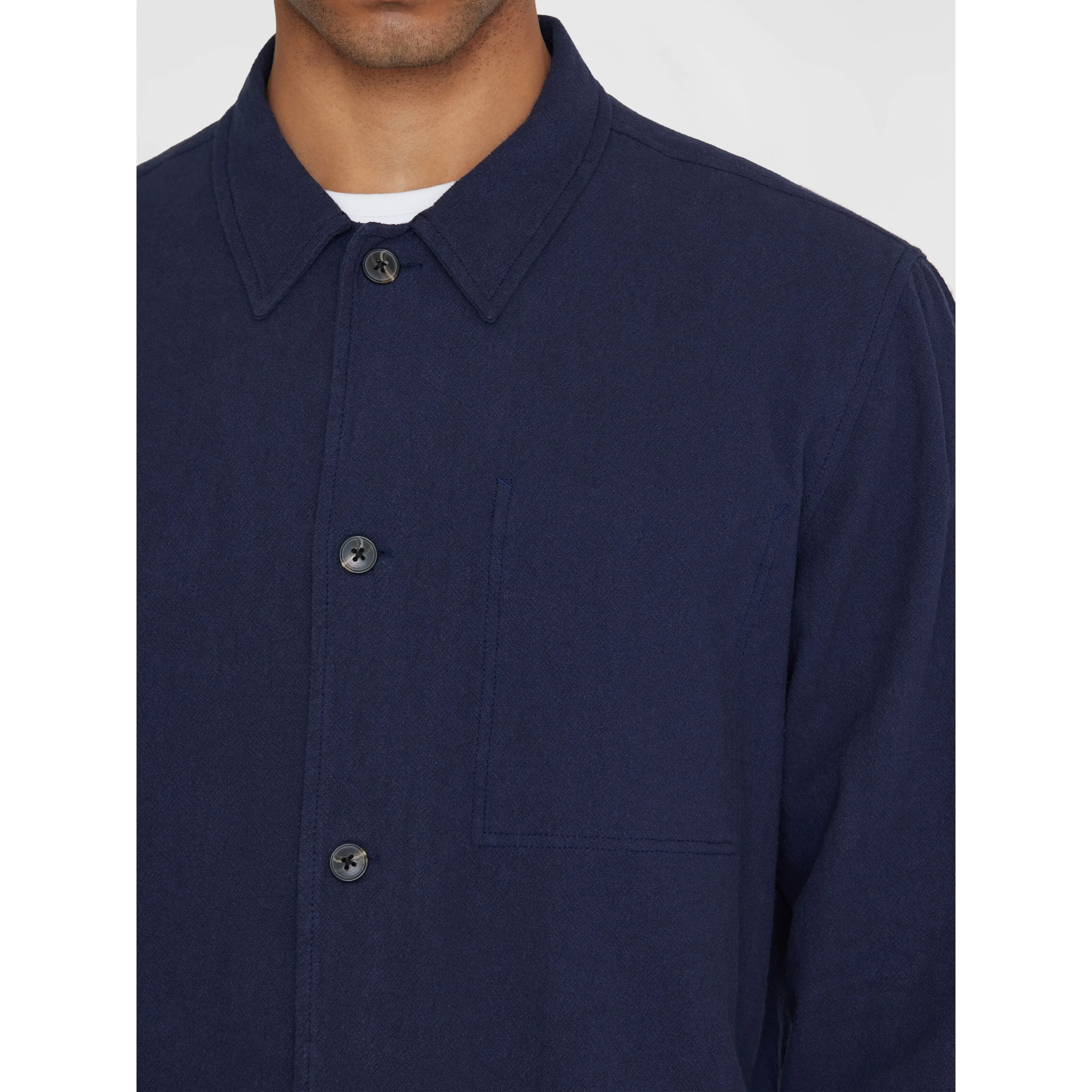 Crushed Cotton Overshirt