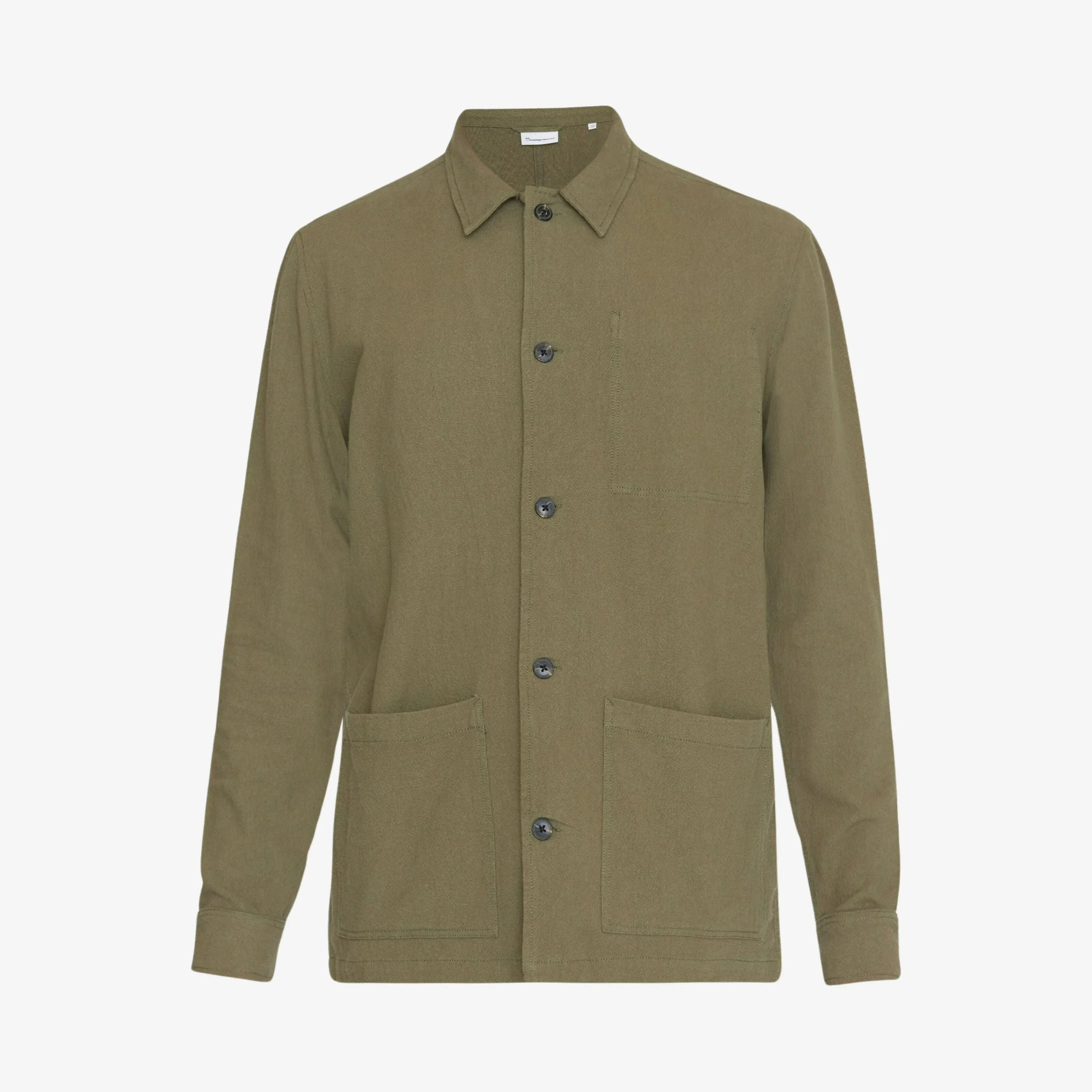 Crushed Cotton Overshirt