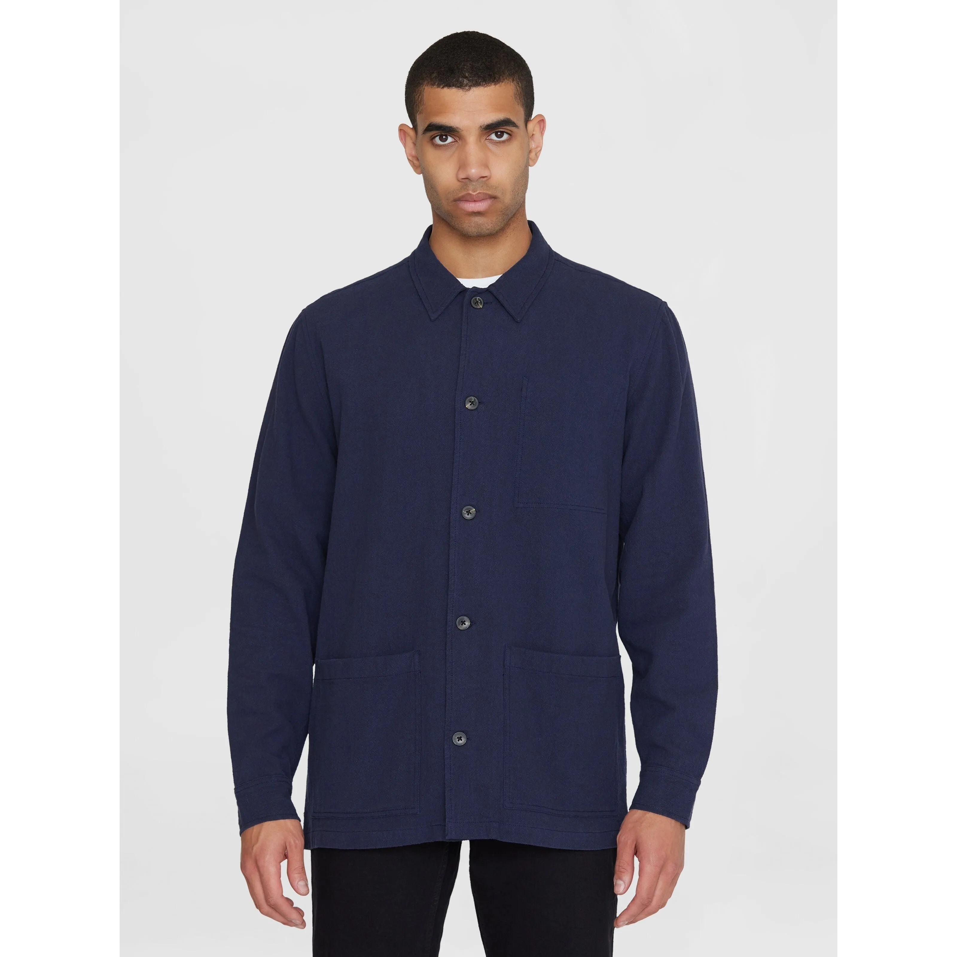 Crushed Cotton Overshirt