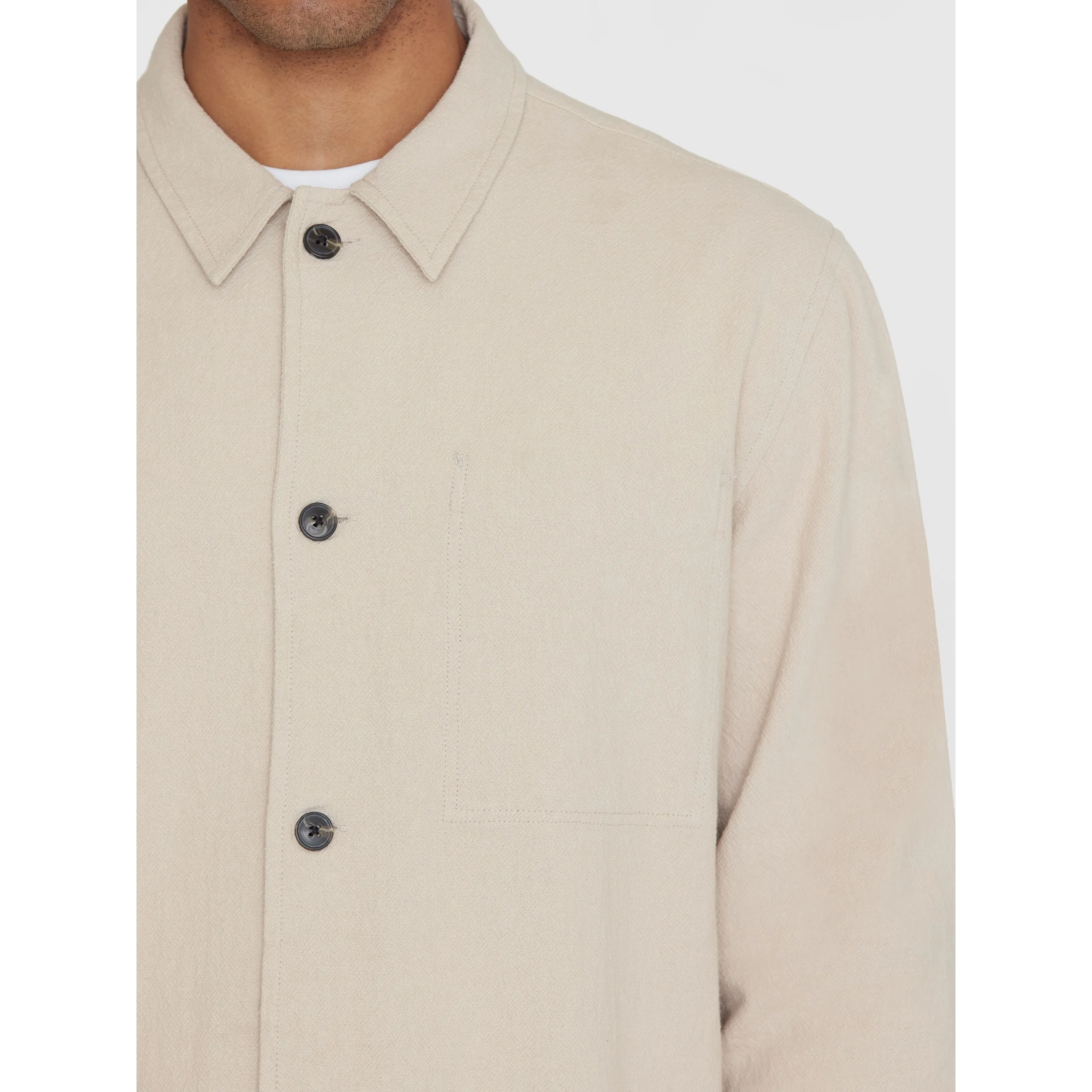 Crushed Cotton Overshirt