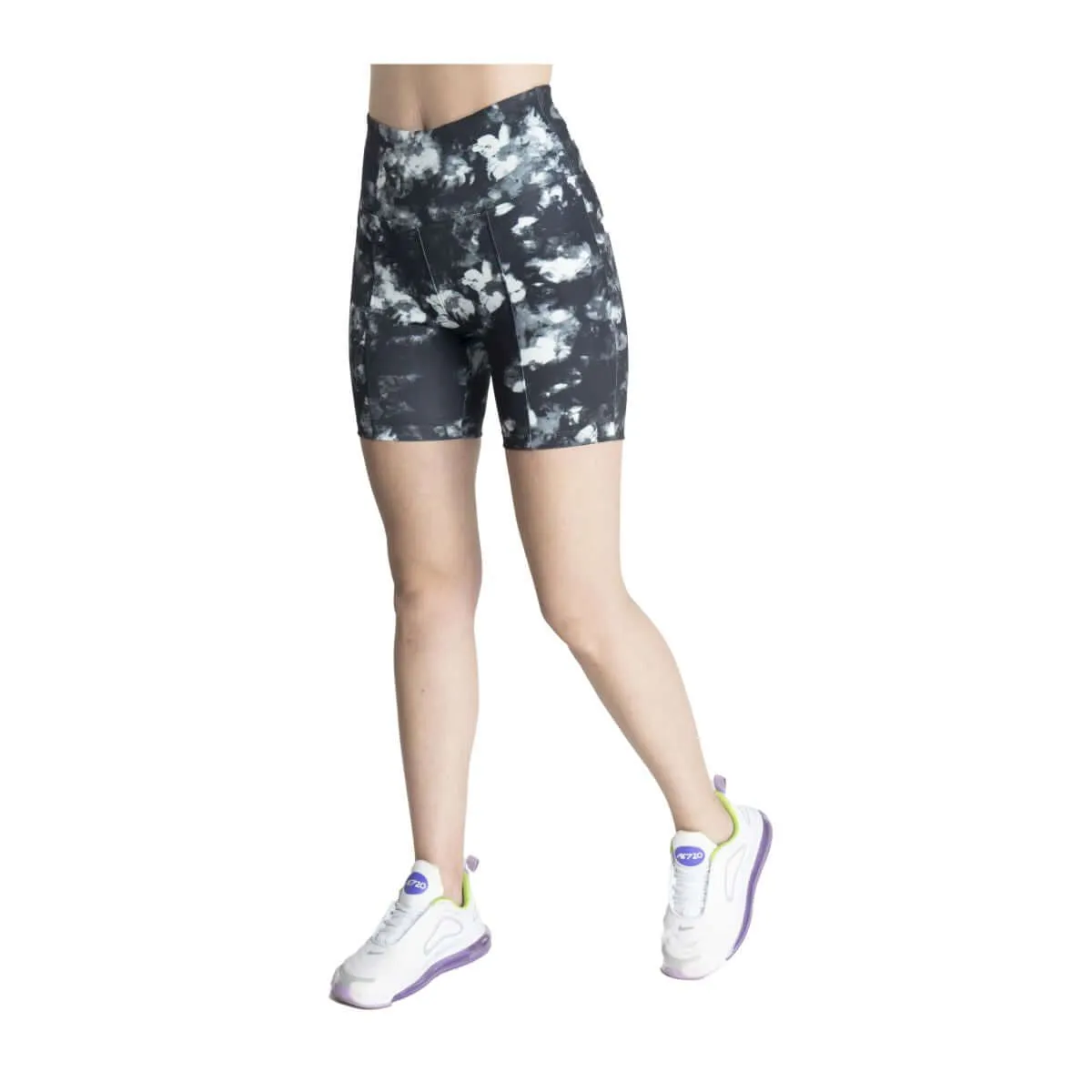 Dark Blossom Flex Sports Bra & Rider Shorts