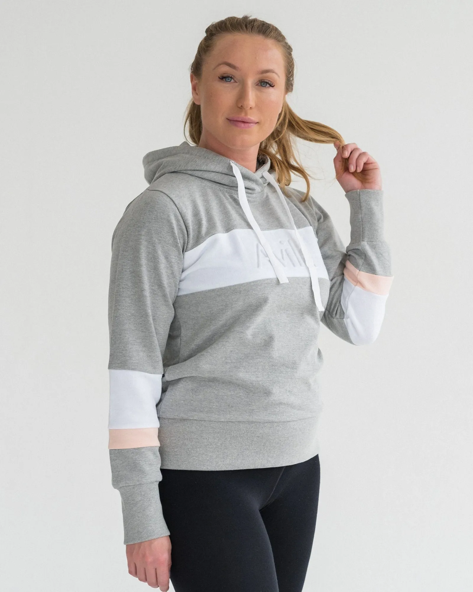 Certainly! An optimized title for an e-commerce product like a hoodie with an embossed logo could be:

Premium Embossed Logo Hoodie - Stylish & Comfortable Unisex Sweatshirt