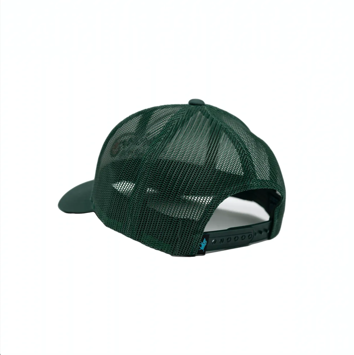 Embroidered Sunrise Snapback Green White