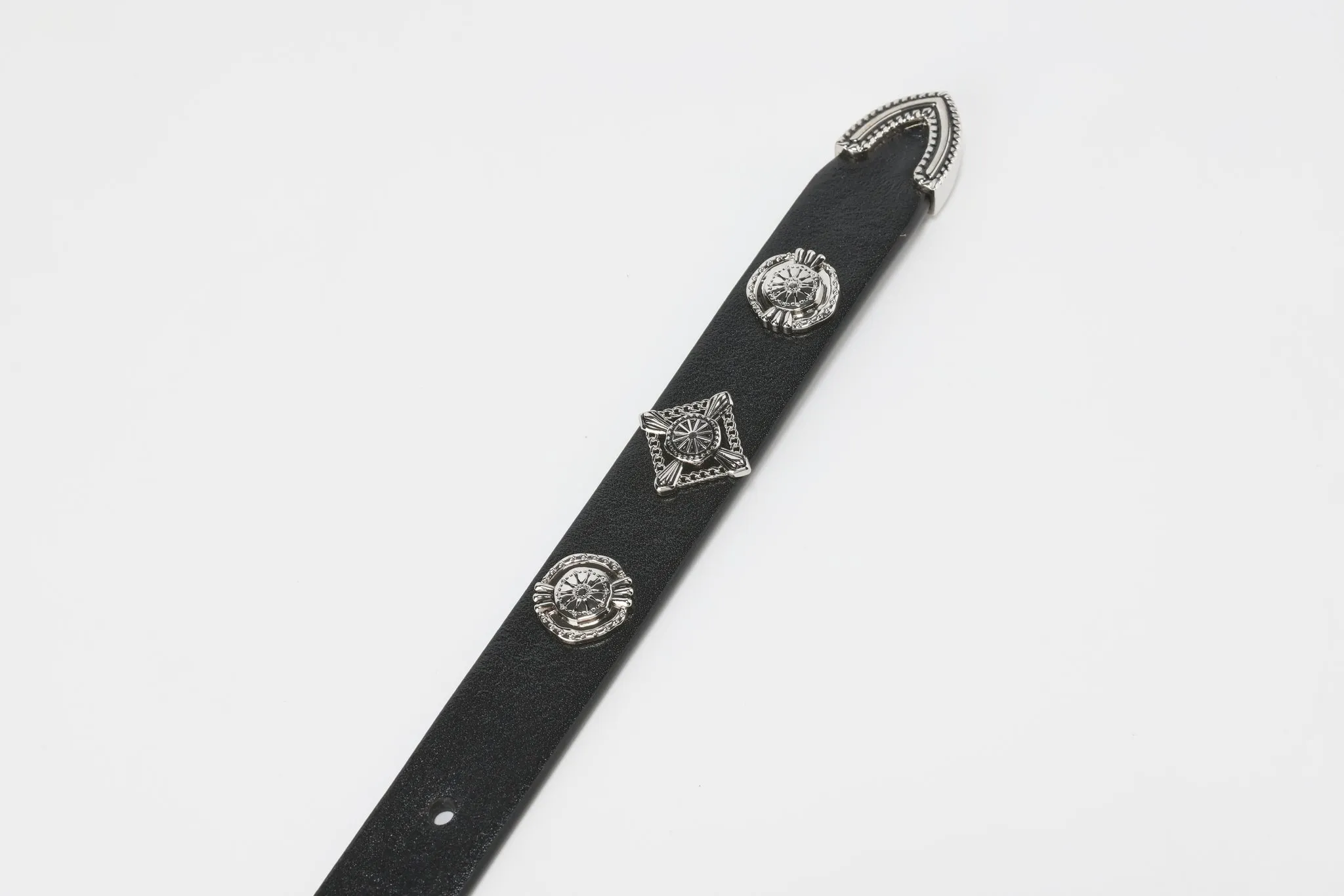 Future Darkness Studded Leather Belt