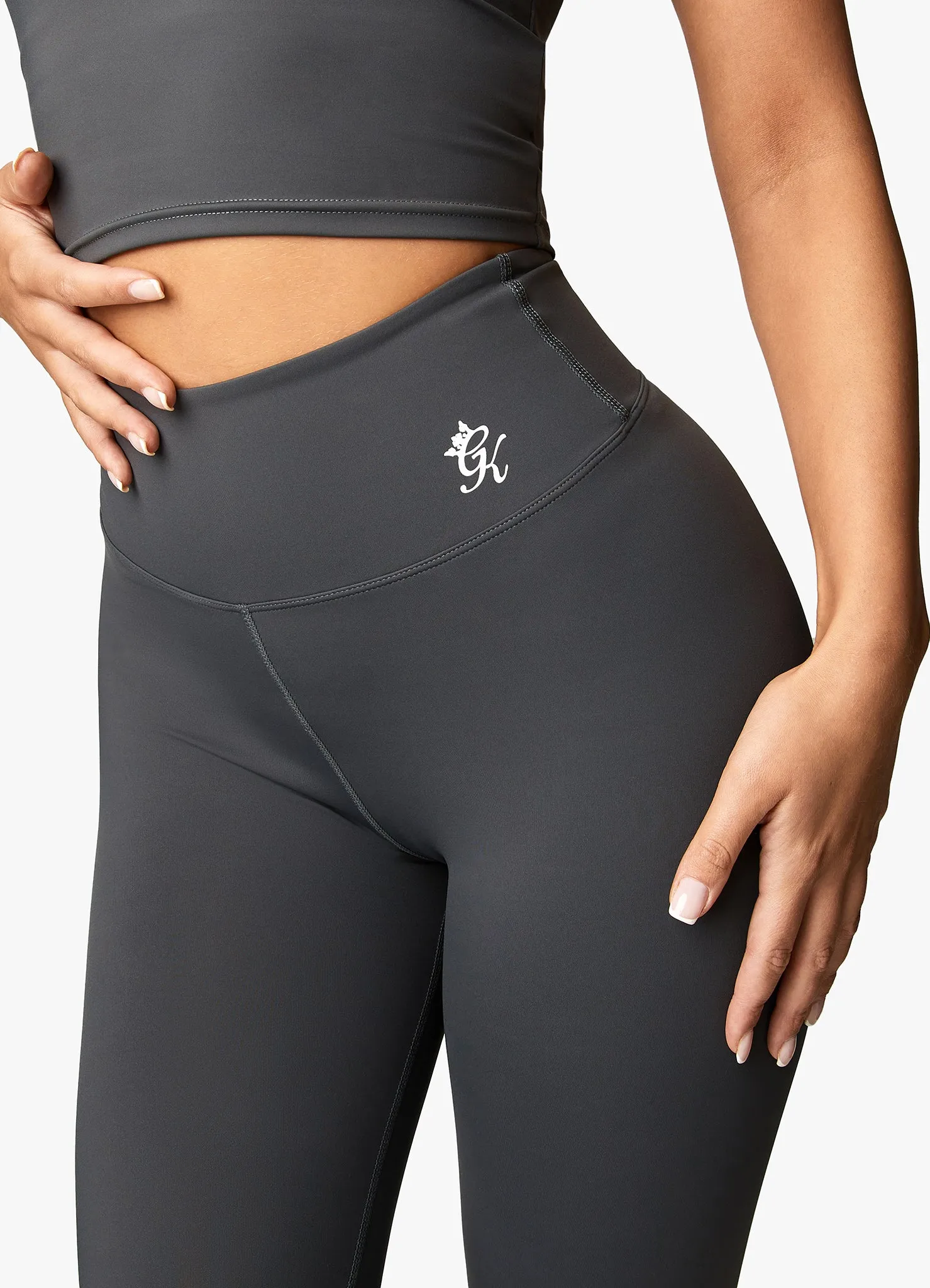 Gym King 365 Legging - Oyster Grey