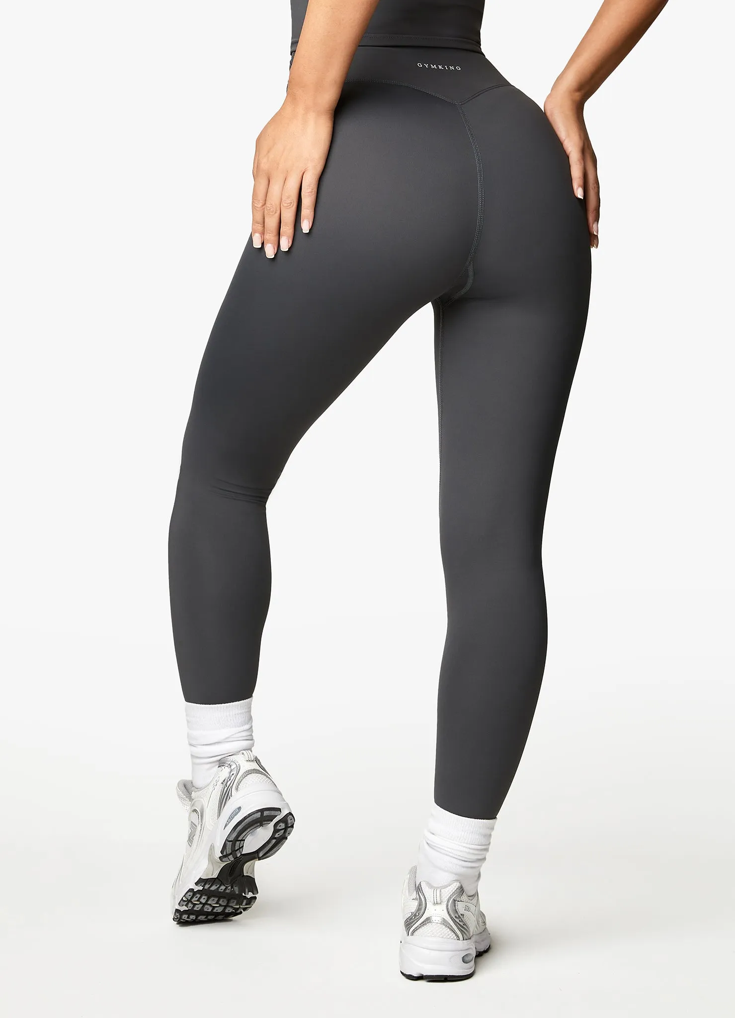 Gym King 365 Legging - Oyster Grey