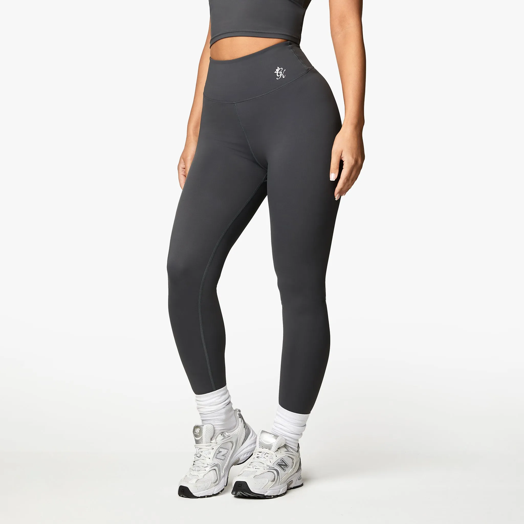 Gym King 365 Legging - Oyster Grey