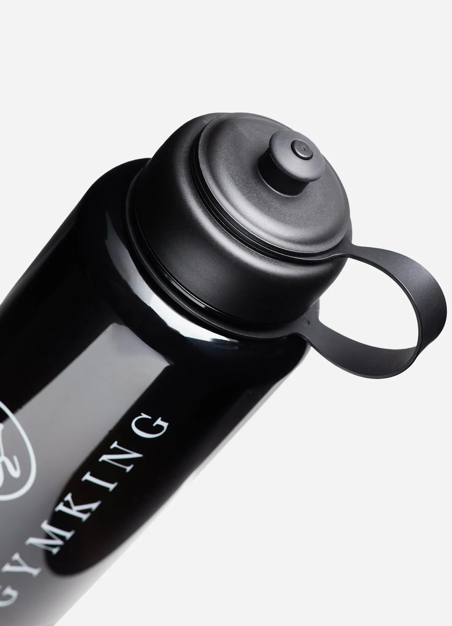 Gym King Sports Water Bottle - Black