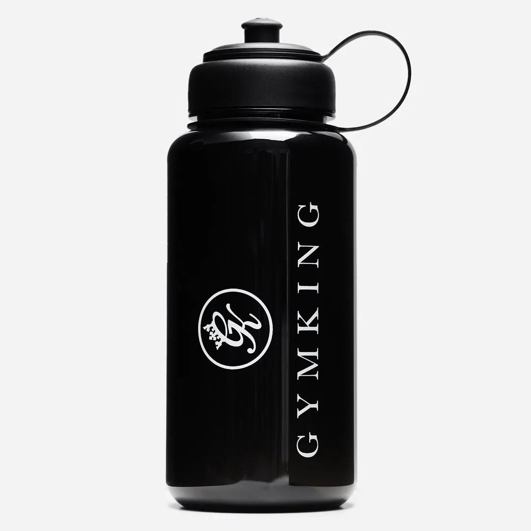 Gym King Sports Water Bottle - Black