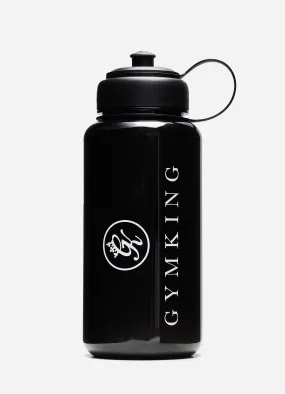 Gym King Sports Water Bottle - Black