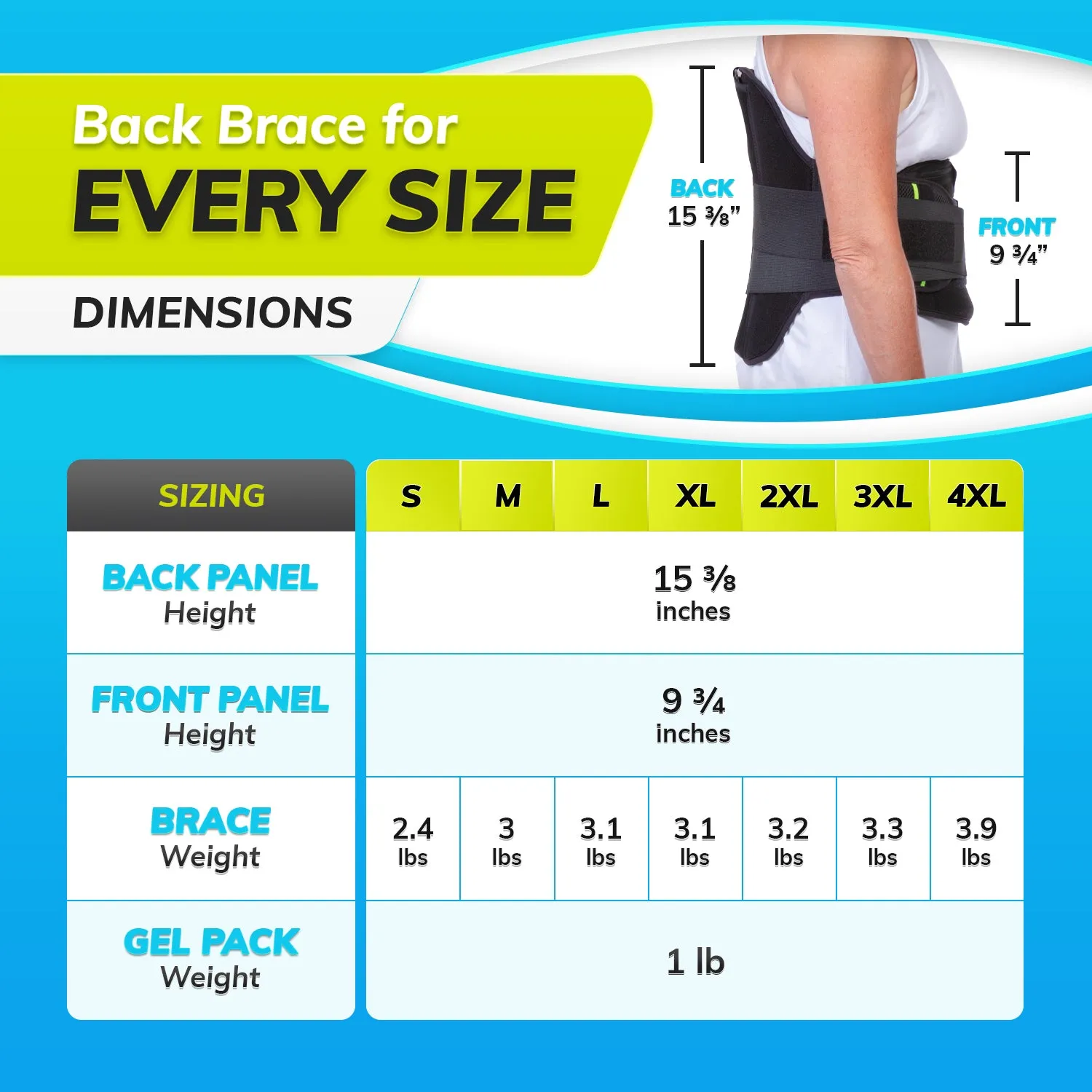 Herniated Disc Back Brace | Support Belt for Bulging, Slipped & Degenerative Herniation