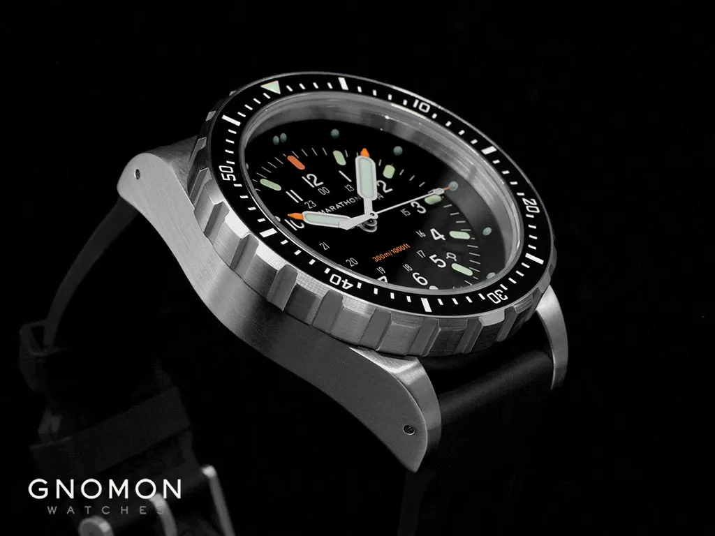 JSAR Jumbo Diver's Quartz - Rubber Ref. WW194018SS-0130