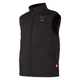 Milwaukee M12 Axis XXXL Sleeveless Men's Full-Zip Heated Vest Black