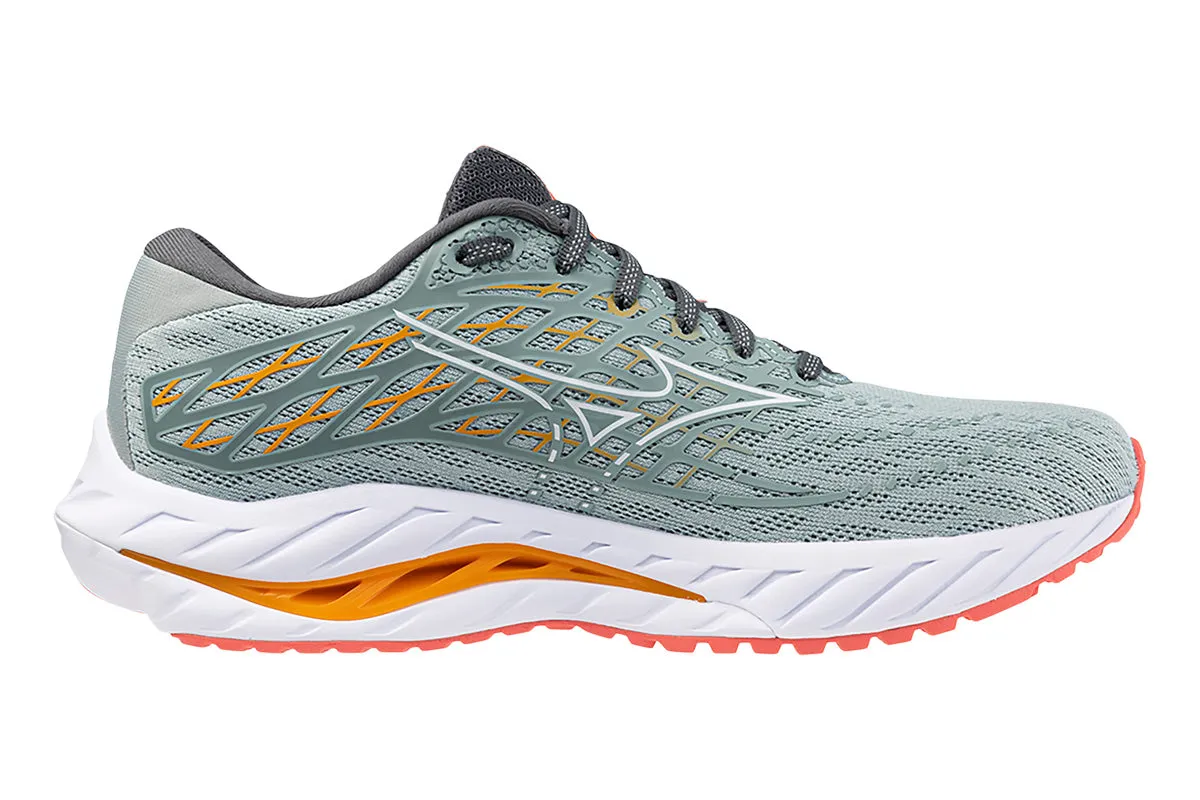 Mizuno Wave Inspire 20 B Grey Mist/White/Dubarry Womens