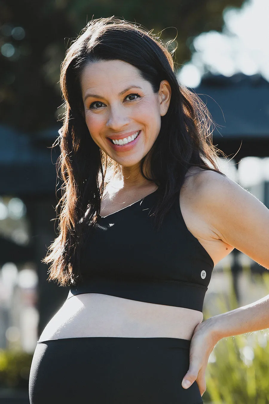 Nurture Maternity Sports Bra - Black