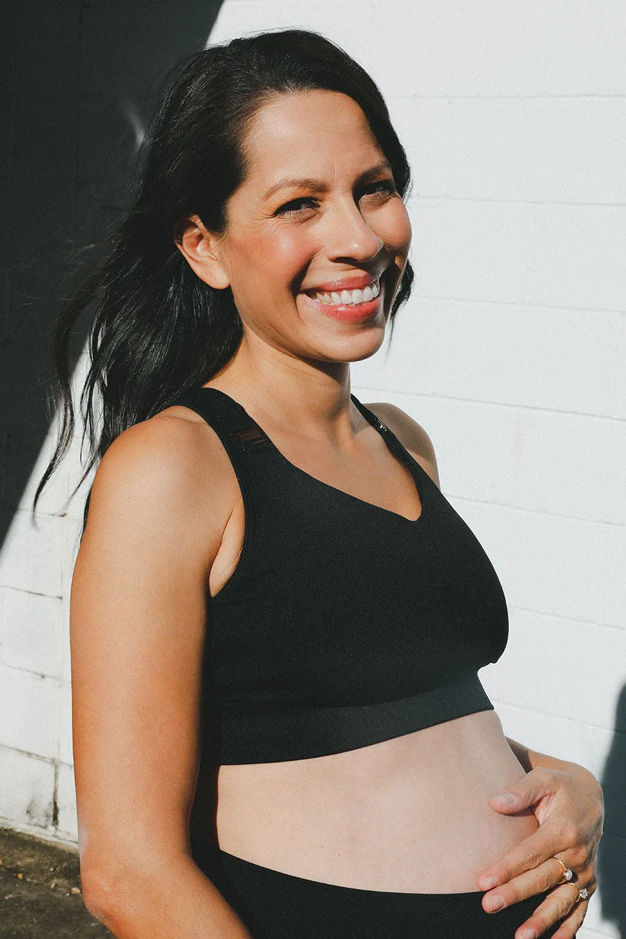 Nurture Maternity Sports Bra - Black