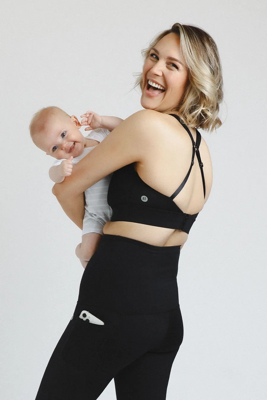 Nurture Maternity Sports Bra - Black