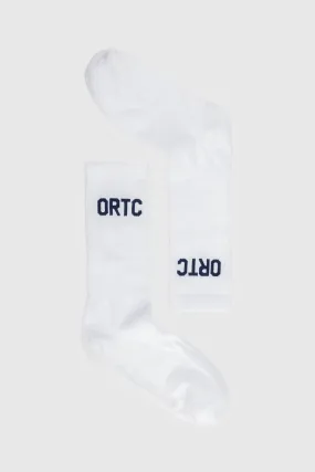 ORTC Ribbed Sock White