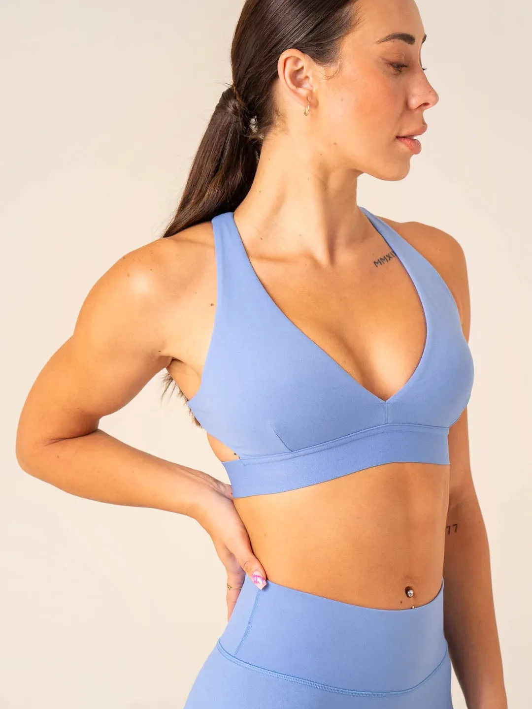 PRIME SPORTS BRA CORNFLOWER BLUE