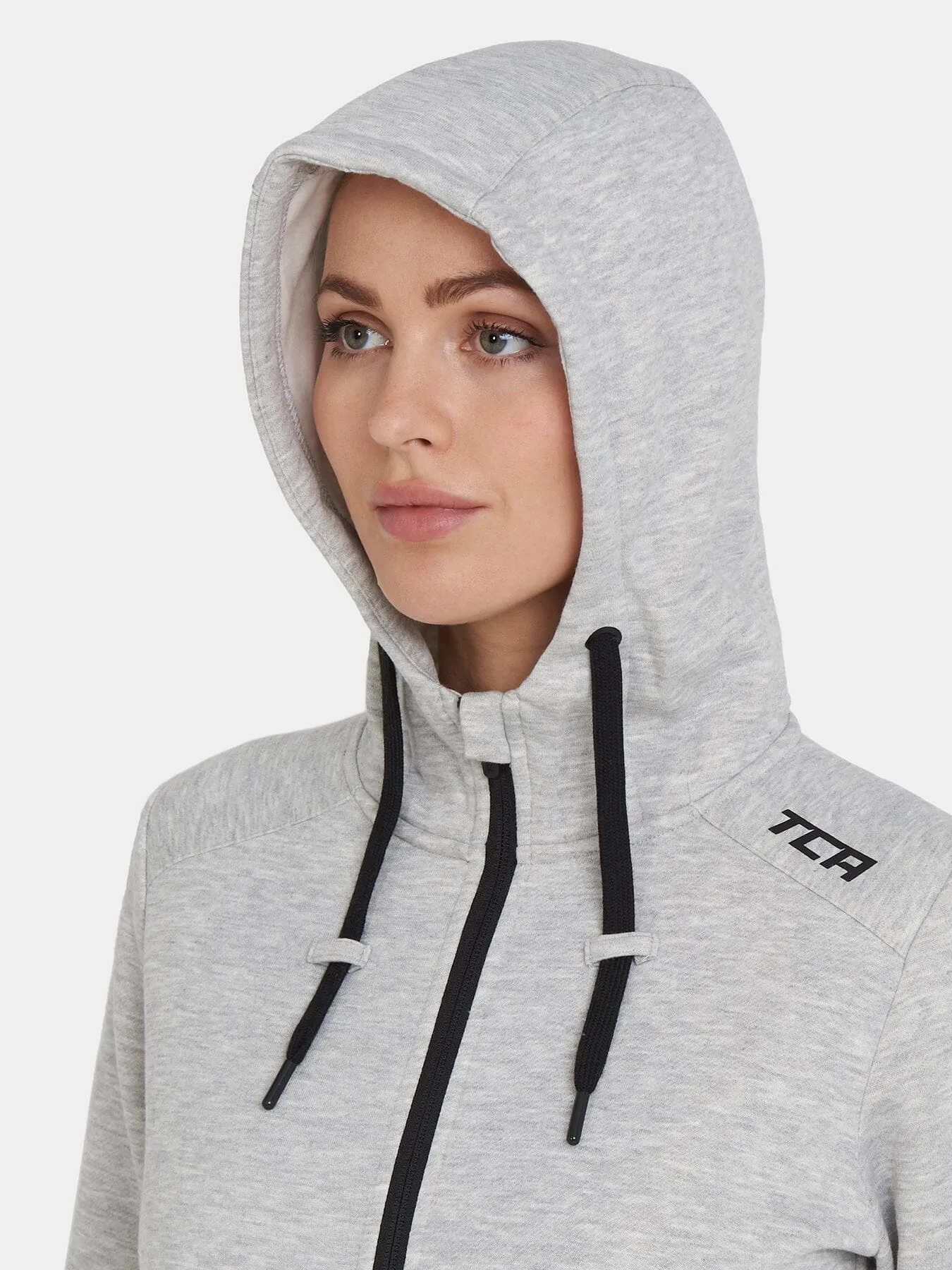 Revolution Tech Gym Running Hoodie For Women With Zip Pockets