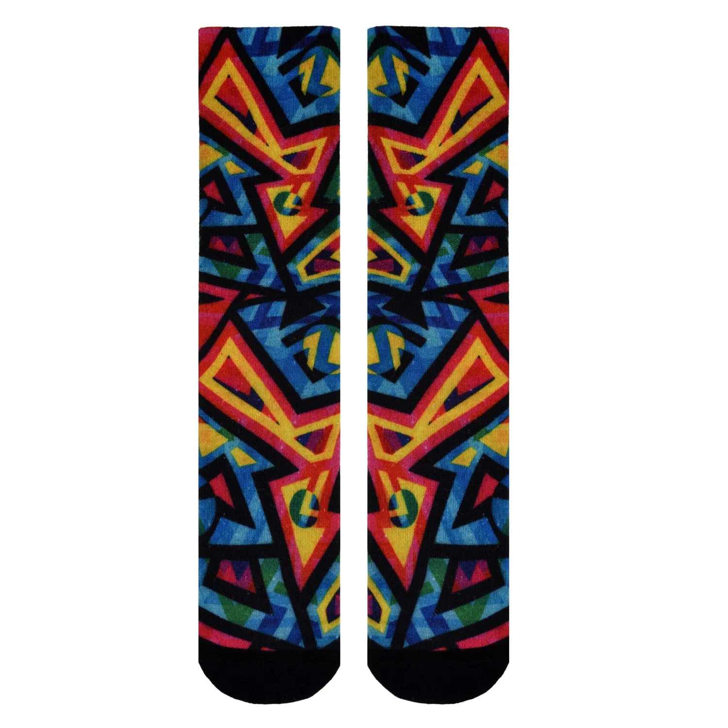 Sierra Socks - Get Funky Pattern CoolMax Socks, Nature Collection for Men & Women Eco-Friendly Colorful Crew Socks