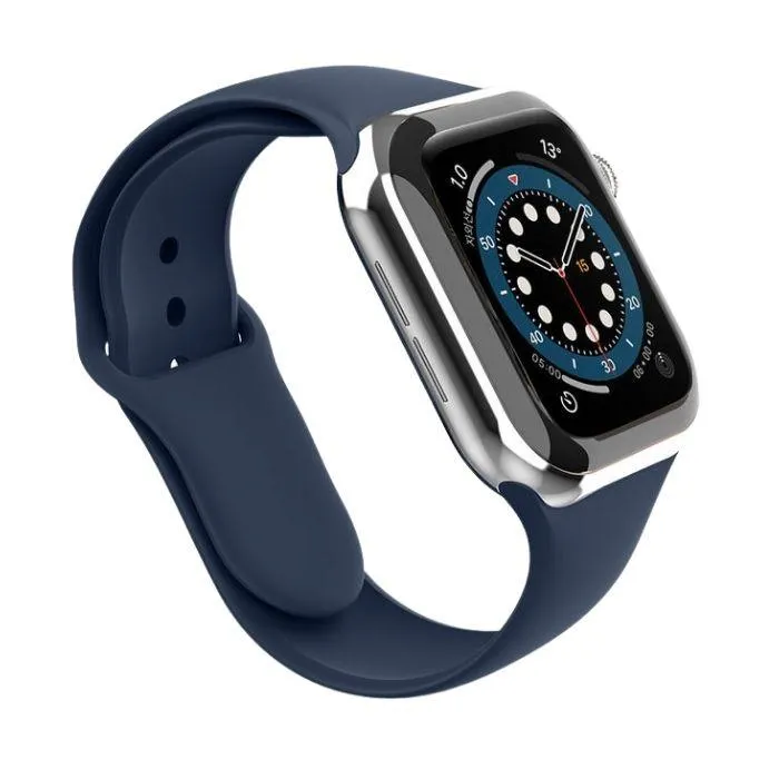 Silicone Sports Band for Apple Watch 41mm - Navy