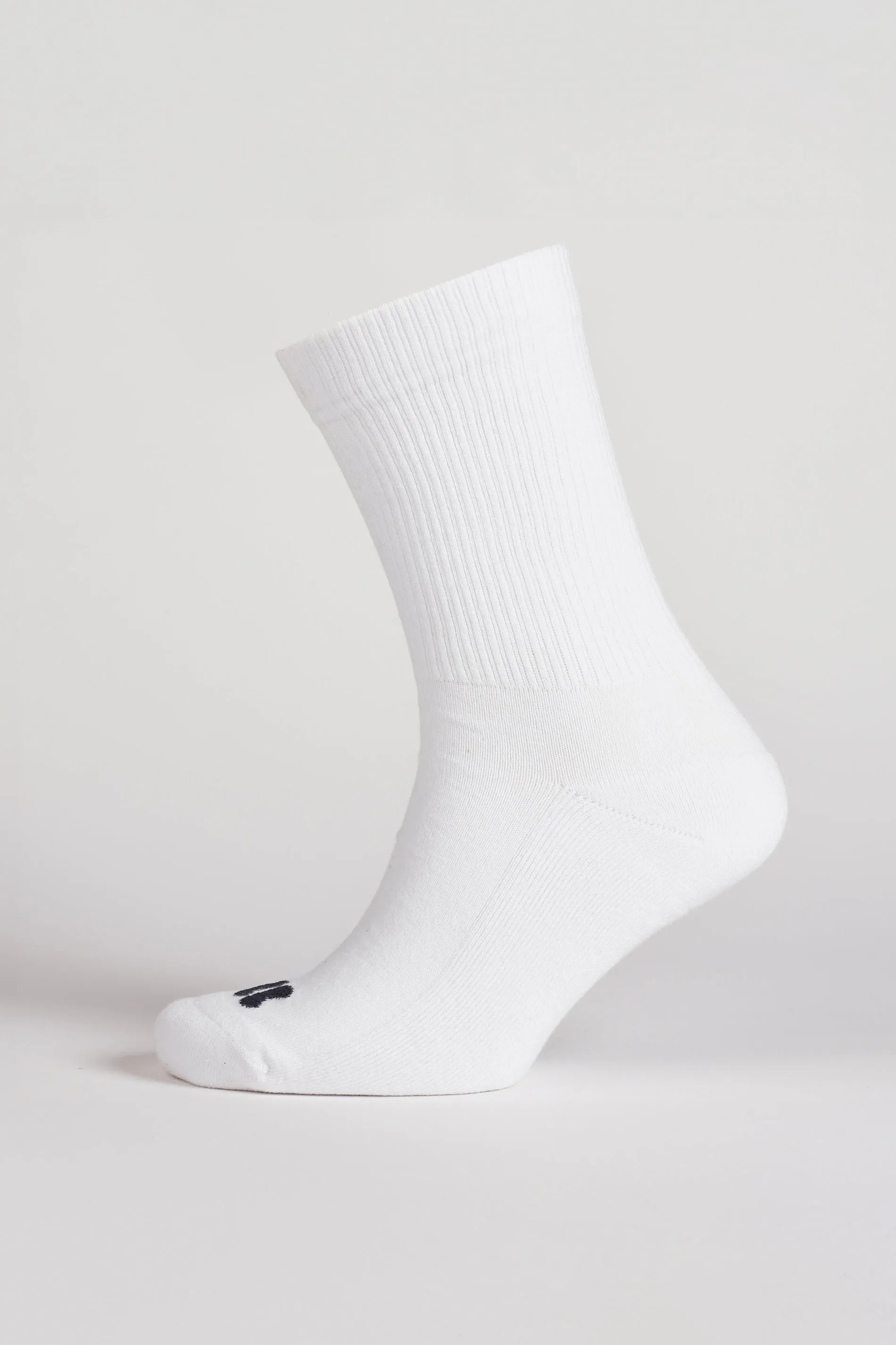 Sports Cotton Sock Calf 3 Pack - White