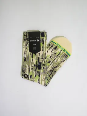 Stance - Fluage - Casual Socks - Sage Camo