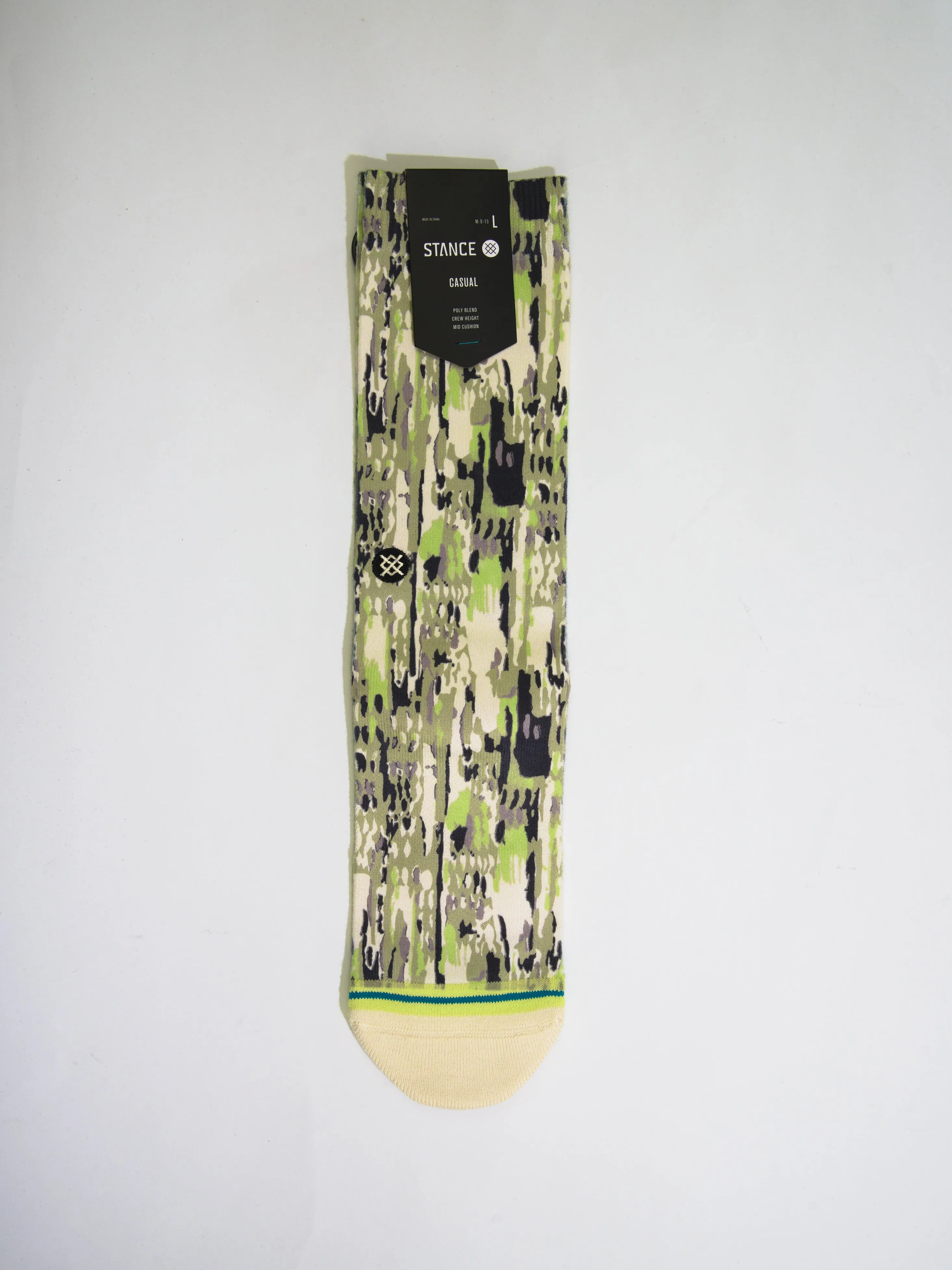 Stance - Fluage - Casual Socks - Sage Camo