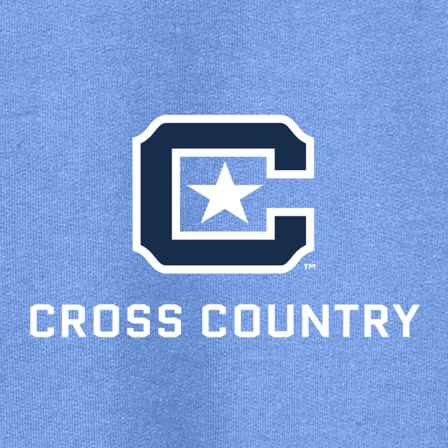 The Citadel Block C Star logo, Sports - Cross Country,  Heavy Blend™ Hooded Unisex Sweatshirt